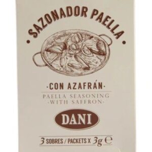 Dani Sazonador Paella Con Azafran 3pcs (9gr)