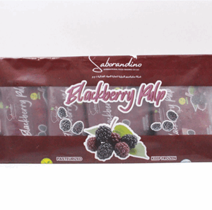Frozen Blackberry Pulp Pouch 100g/10 units 1000g