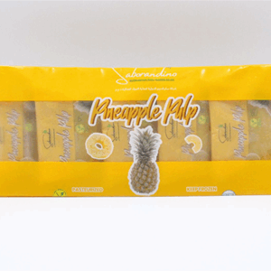 Frozen Pineapple Pulp Pouch 100g/10 units 1000g