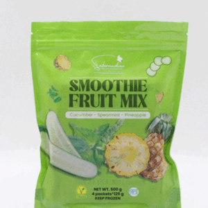 Frozen Smoothie Fruit Mix Cucumber, Spearmint, Pineapple 125g 4 units 500g