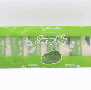 Frozen Soursop (Guanabana) Pulp Pouch 100g/10 units 1000g