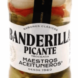 Maestros Aceituneros Banderillas Olives 345gr